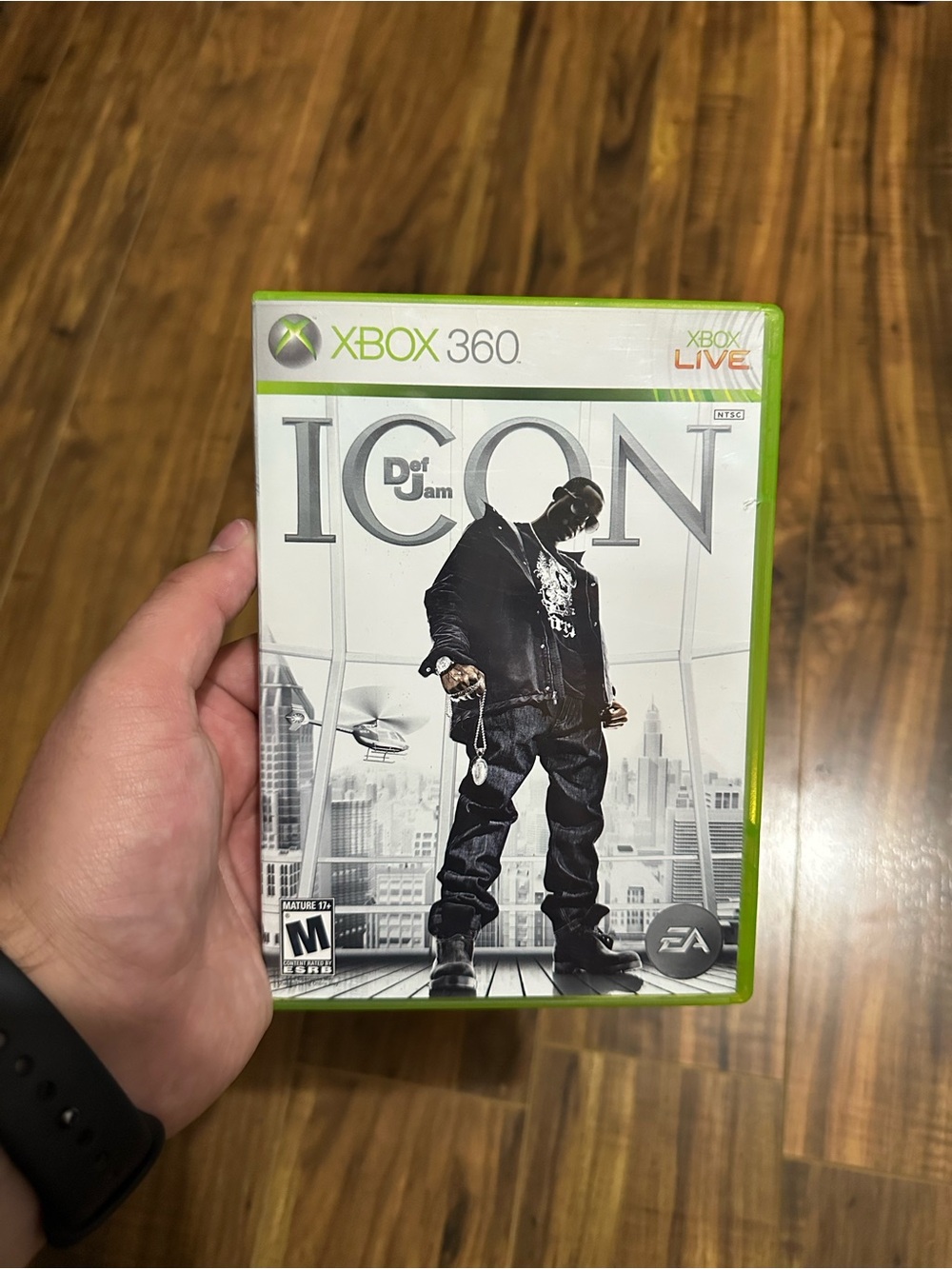 Def jam ICON (Green) Video Game XBOX 360